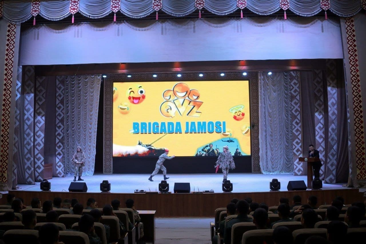 The district stage of the “Club of the cheerful and quick-witted” competition held