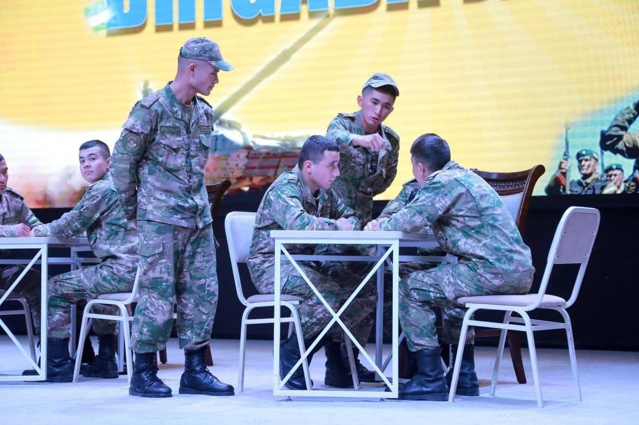 The district stage of the “Club of the cheerful and quick-witted” competition held