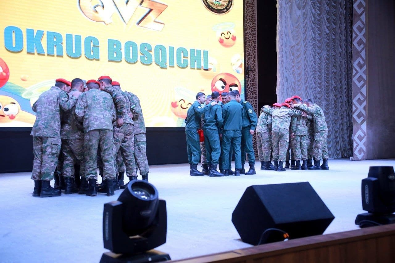 The district stage of the “Club of the cheerful and quick-witted” competition held