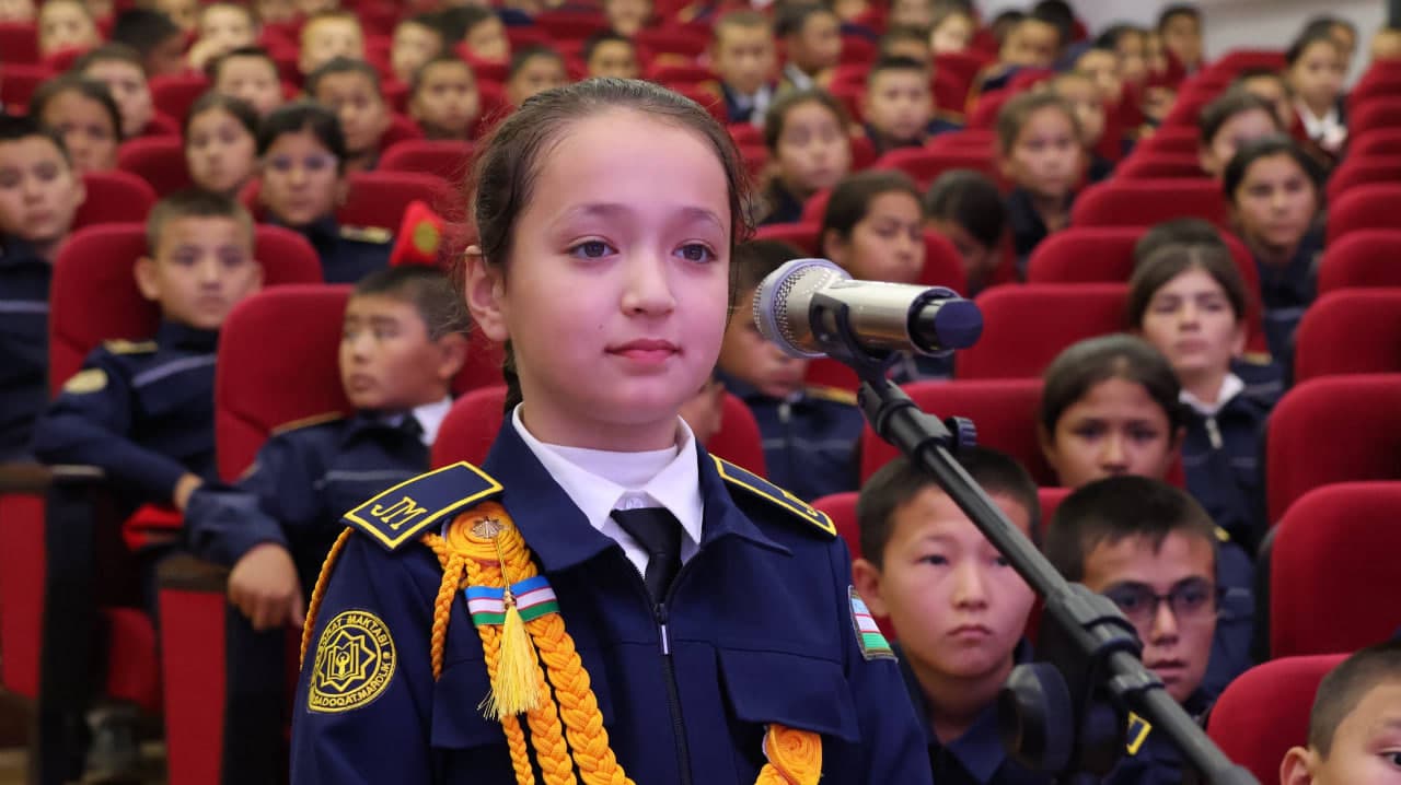 An open dialogue was held with students of the “School of courage”