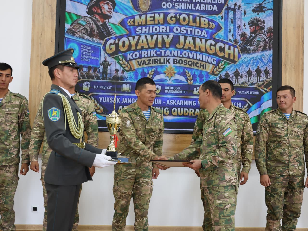 The “Ideological warrior” competition held