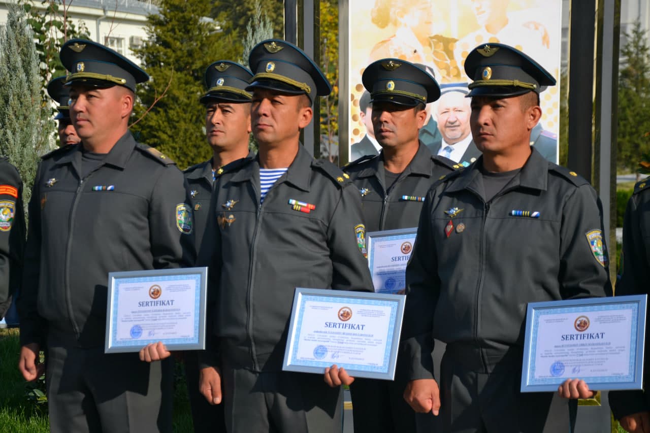 Завершился курс профессиональной подготовки офицеров