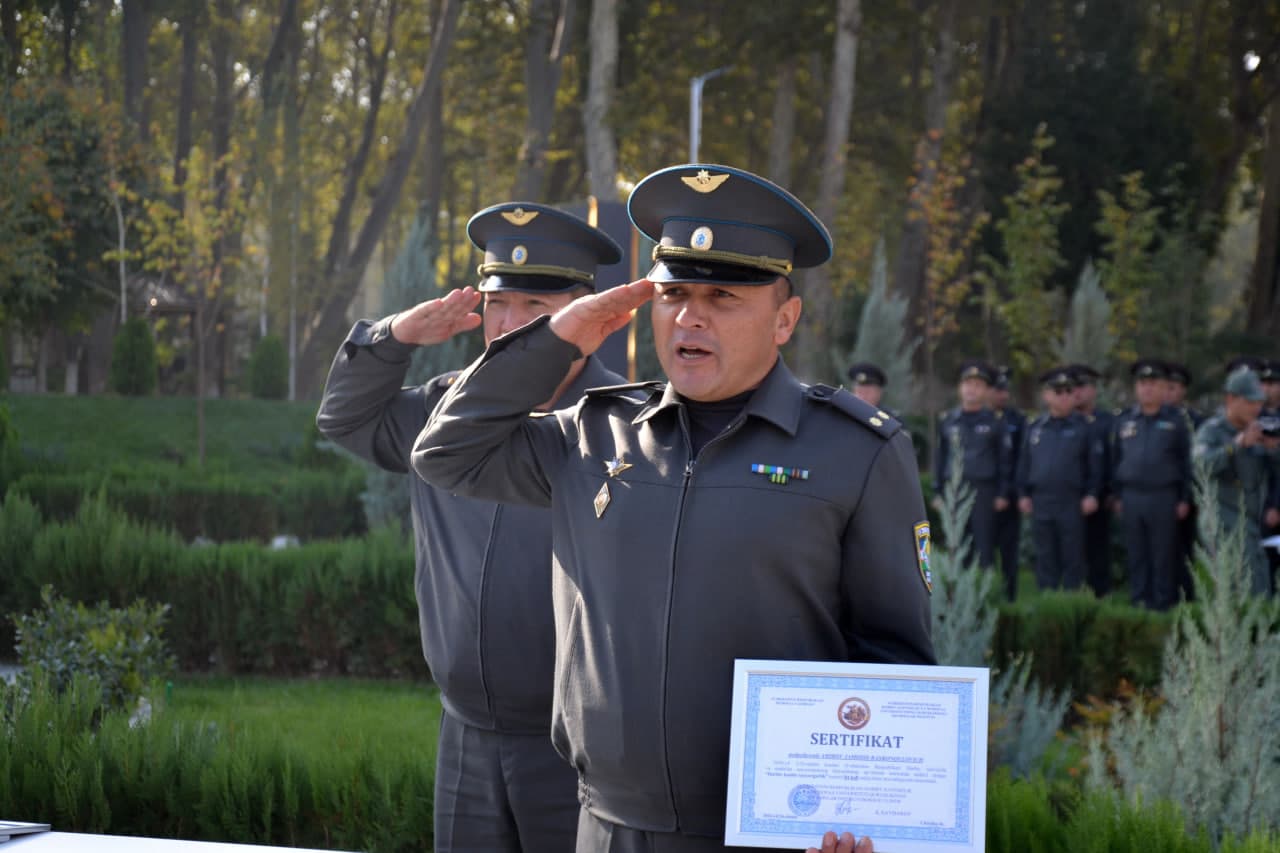 Завершился курс профессиональной подготовки офицеров
