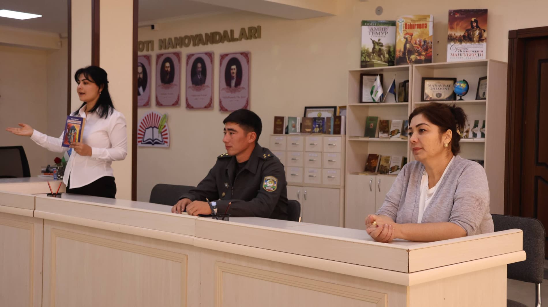 “Jasorat maktabi” o‘quvchilari harbiy qism faoliyati bilan tanishdi