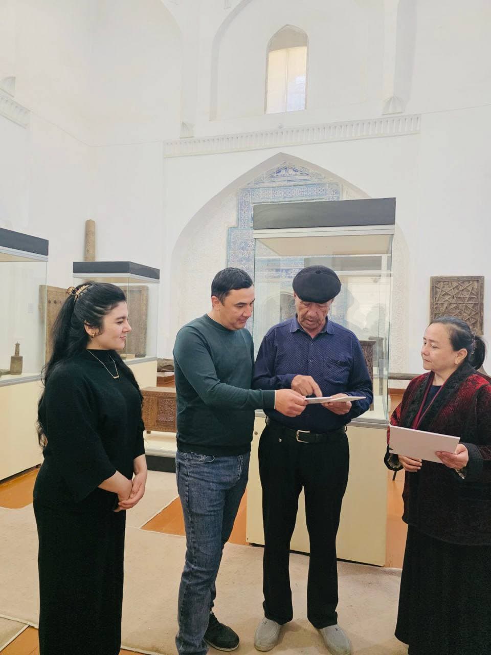A QR-Code Based Information System Has Been Introduced at the “Ichan-Kala” State Museum-Reserve