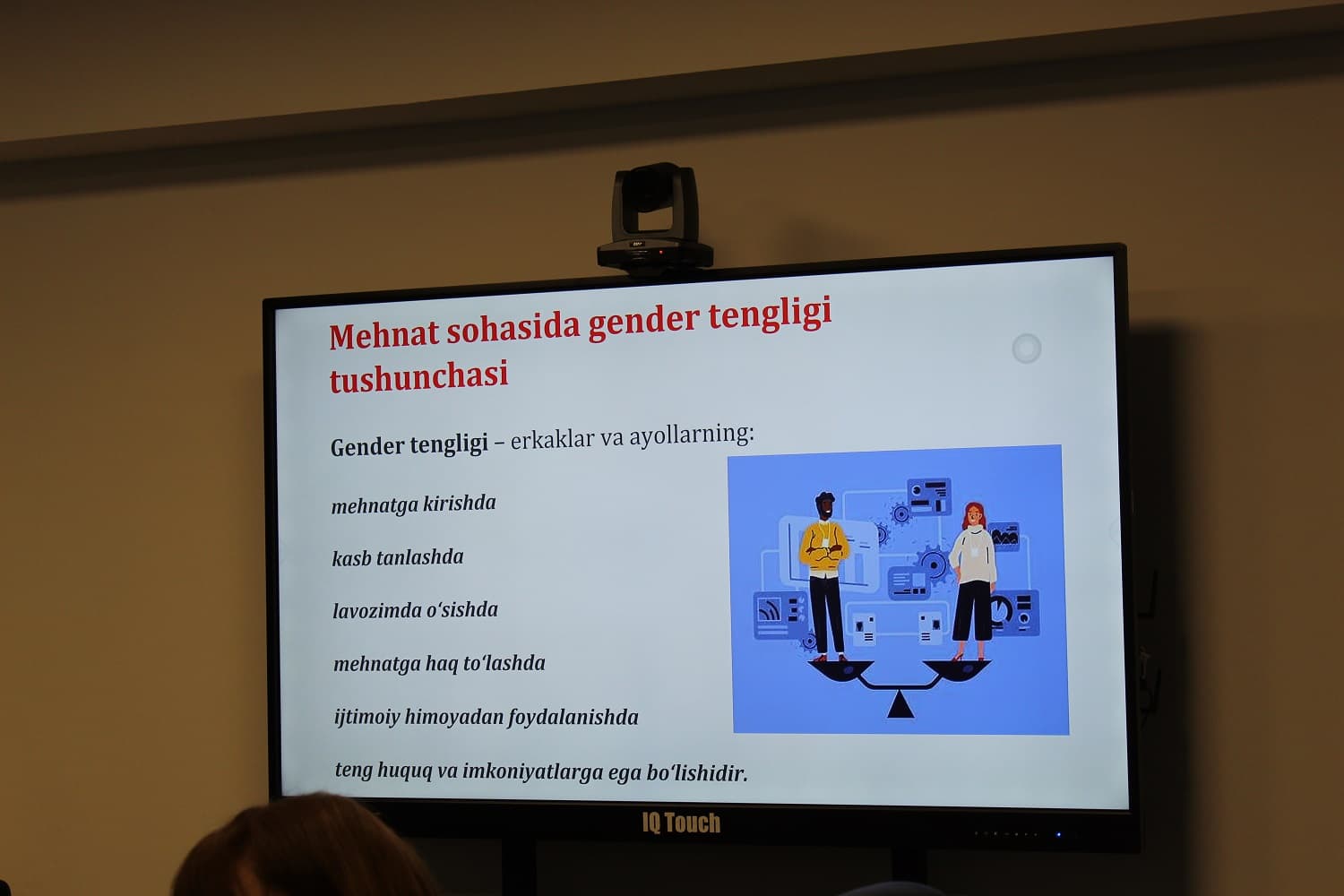 “Gender tengligi - demokratik islohotlarning muhim mezoni”