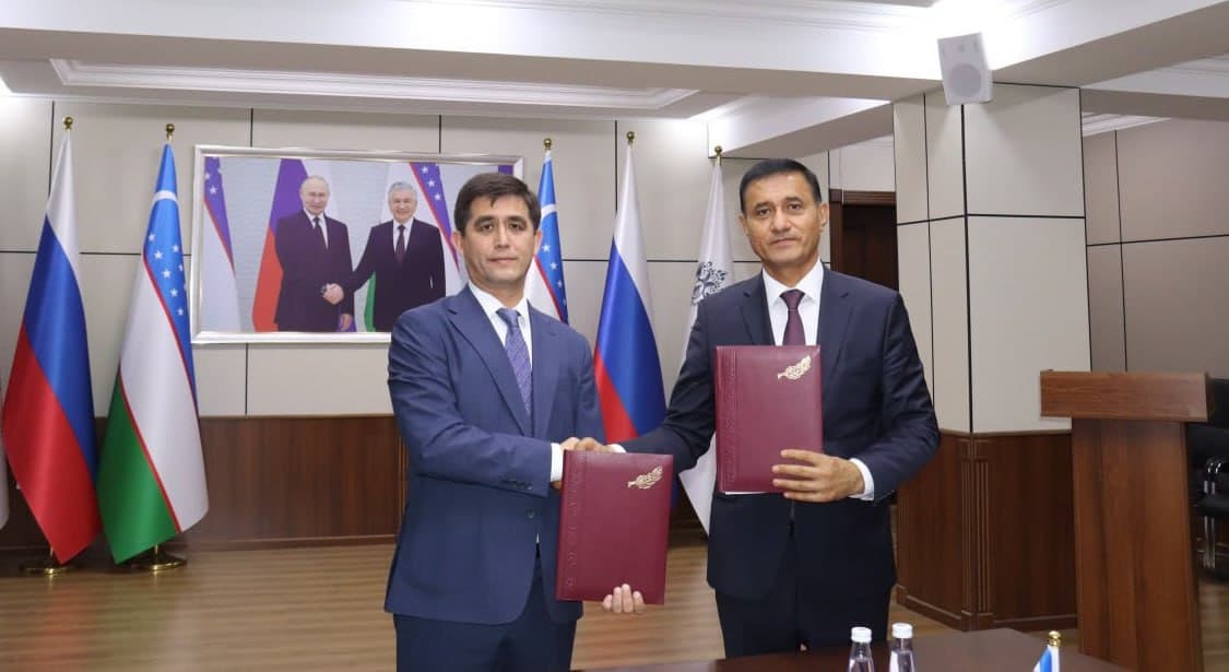 Pensiya jamgʻarmasi va Sankt-Peterburg davlat universitetining Toshkent shahridagi filiali oʻrtasida hamkorlik memorandumi imzolandi.