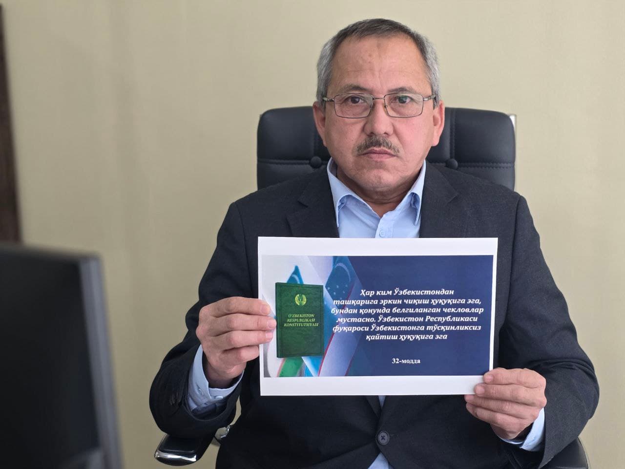 “Mening Konstitutsiyam 33 yoshda”