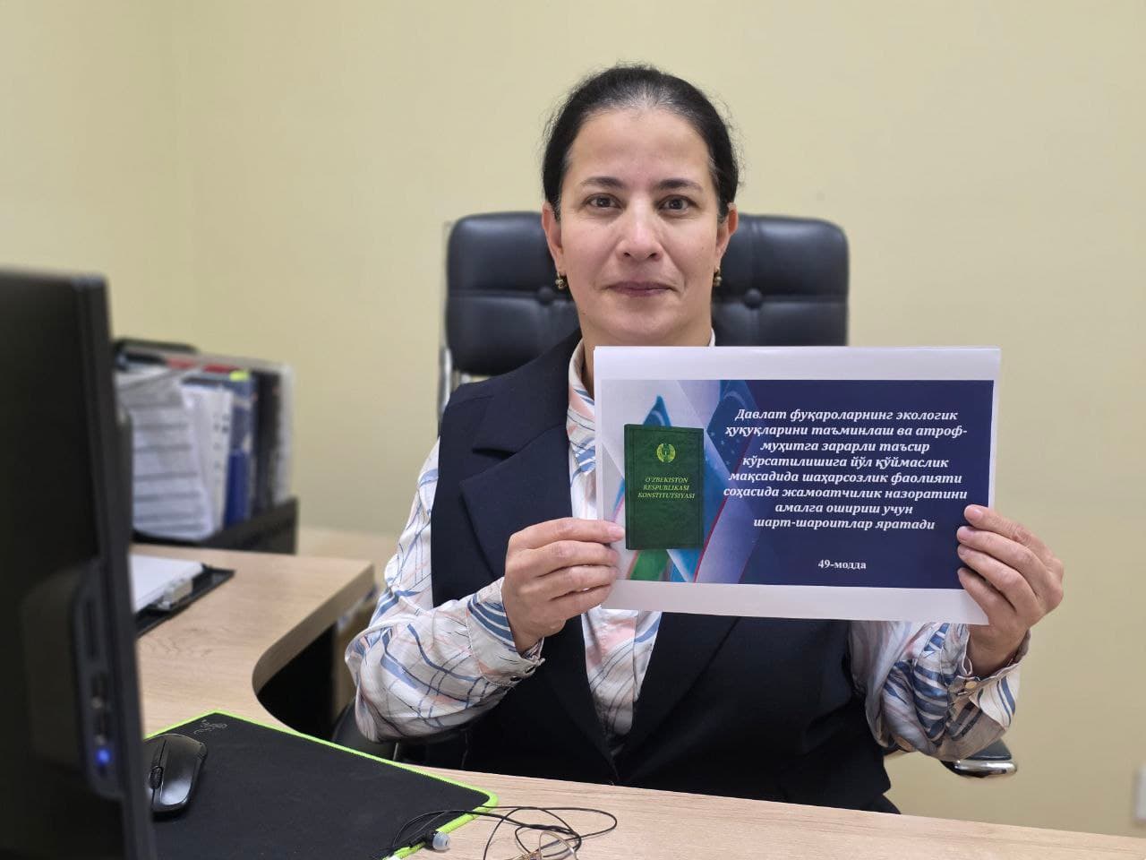 “Mening Konstitutsiyam 33 yoshda”