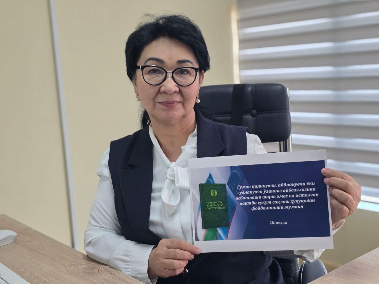 “Mening Konstitutsiyam 33 yoshda”