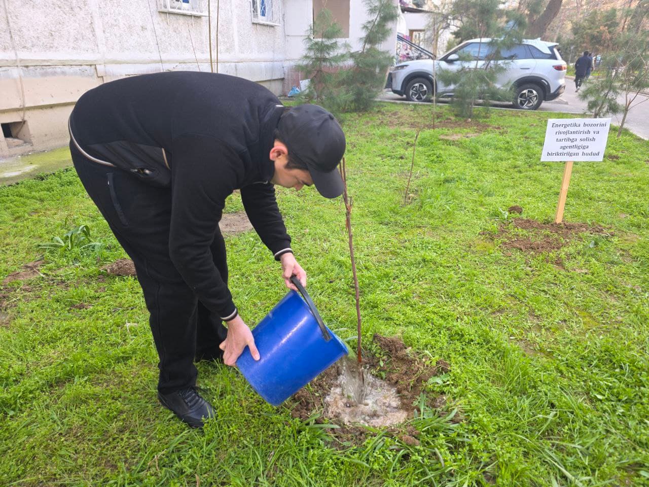 Bahorgi koʻchat ekish tadbiri boʻlib oʻtdi