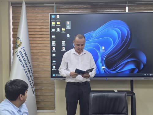 Agentlikda “Yangi O’zbekiston – Yangi Renessans poydevori” kitobi taqdimoti bo’lib o’tdi