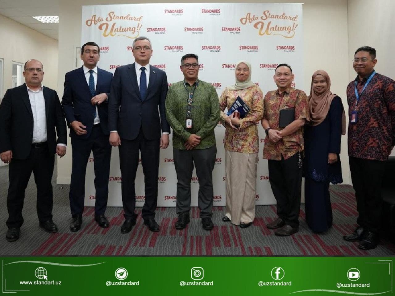 Kuala Lumpur shahrida Malayziya standartlar idorasi vakillari bilan uchrashuv bo‘lib o‘tdi