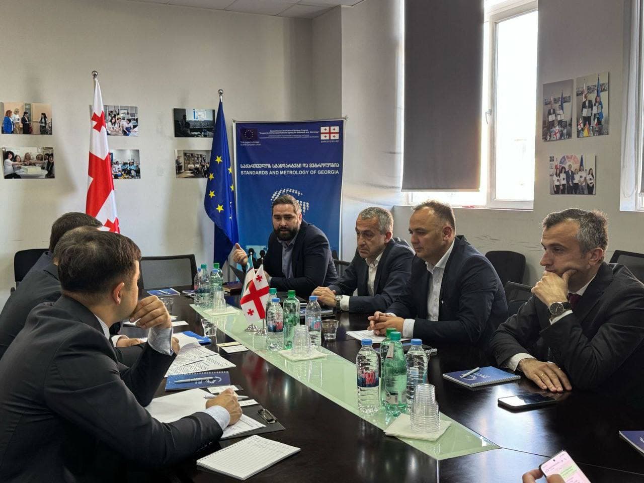 Грузия сифат инфратузилмаси идоралари вакиллари билан учрашув
