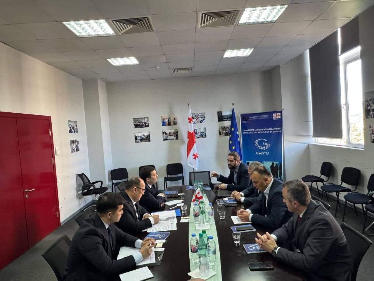 Грузия сифат инфратузилмаси идоралари вакиллари билан учрашув