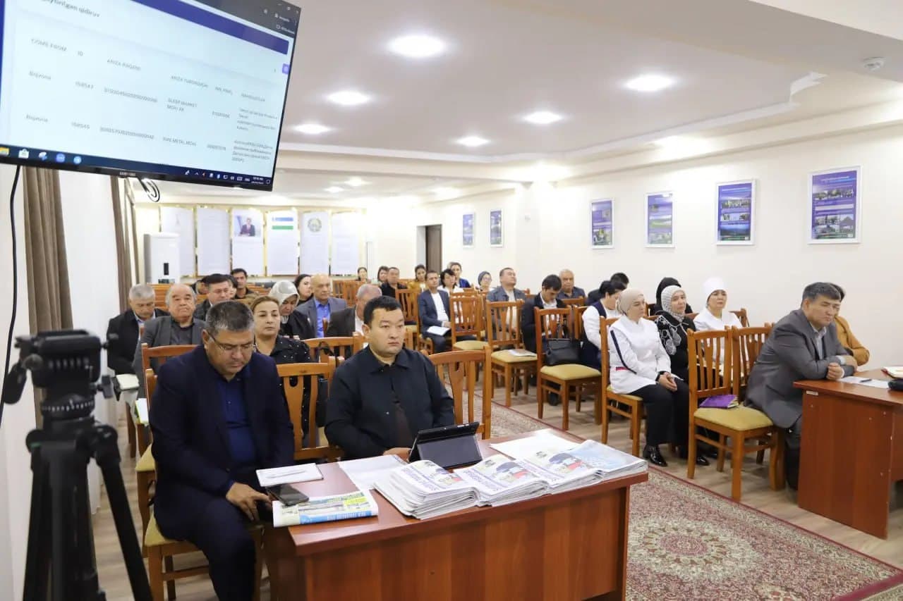 Oziq-ovqat mahsulotlariga sanitariya-epidemiologik xulosa rasmiylashtirish jarayonini raqamlashtirish bo‘yicha o‘quv seminari tashkil etildi