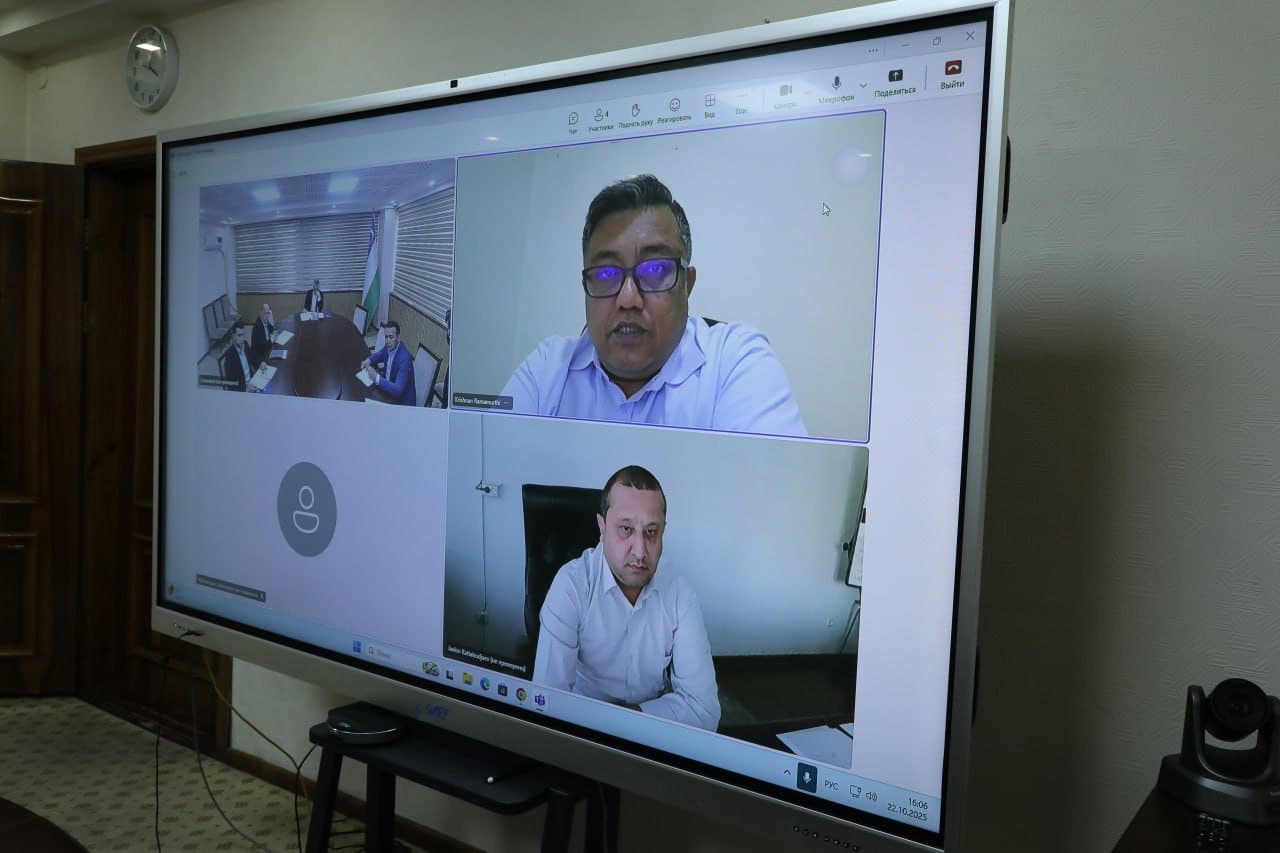 Yangi Zelandiyaning Oritain kompaniyasi bilan uchrashuv bo‘lib o‘tdi