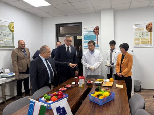 BMT Taraqqiyot Dasturi ko‘magida "Meva va sabzavotlar sifati standartlari bo‘yicha o‘quv laboratoriyasi" tashkil etildi
