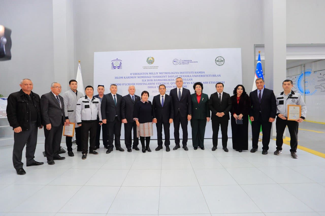 Oʻzbekistonda ilk bor yangi avlod milliy etaloni yaratildi