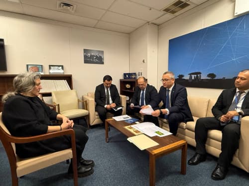 Nyu-York shahrida BMTning gʻildirakli transport vositalari boʻyicha vakili bilan uchrashuv