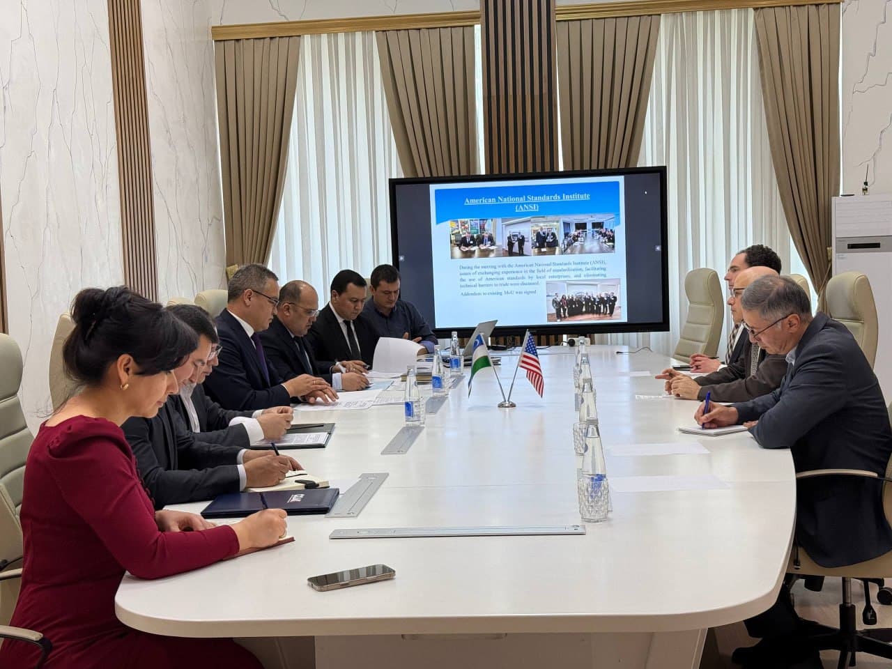 Amerika Qo‘shma Shtatlarining O‘zbekistondagi elchisi bilan uchrashuv