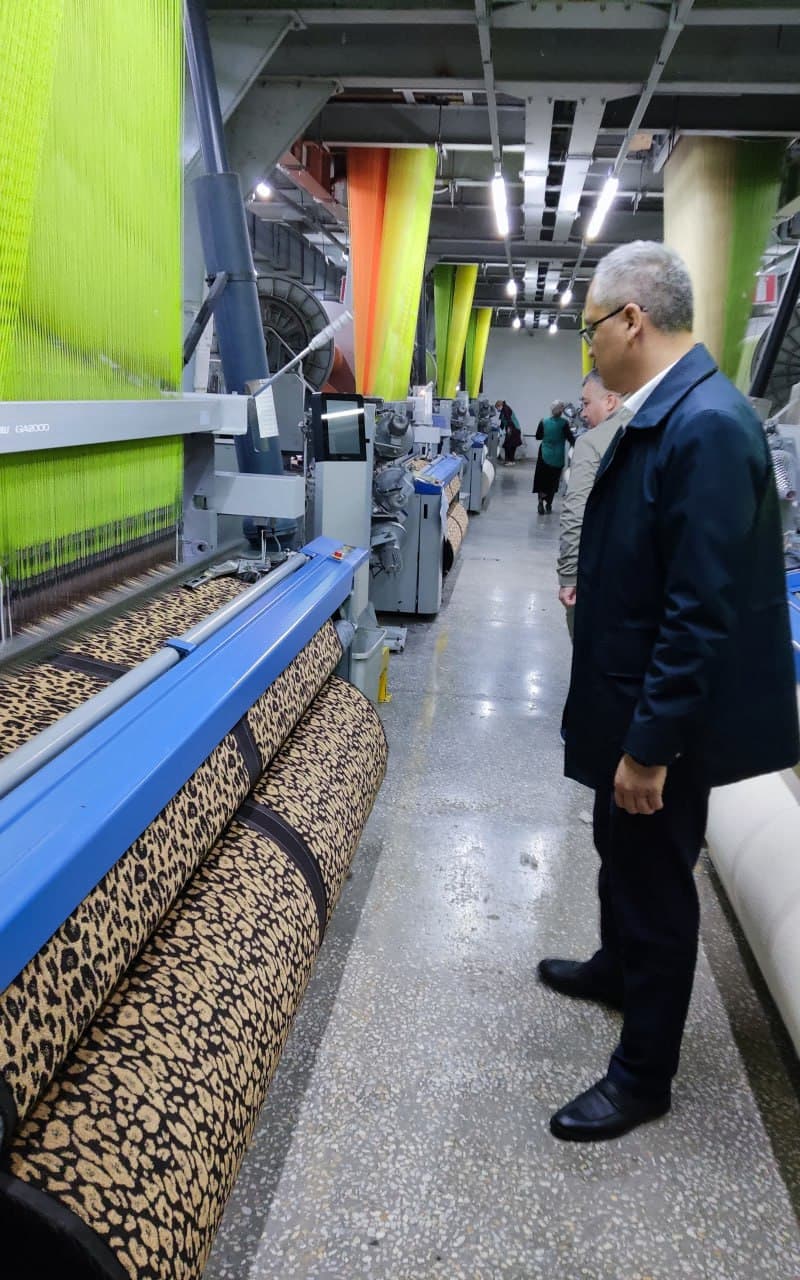 Samarqandda eksportbop mahsulot ishlab chiqaruvchi korxonalar faoliyati o‘rganildi