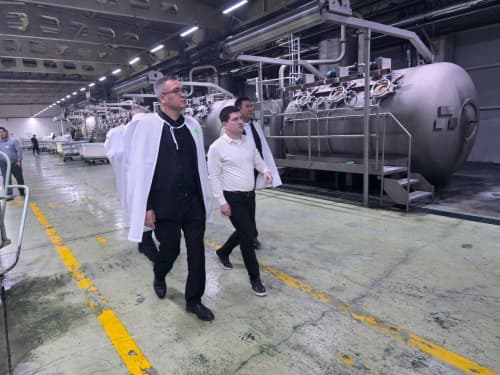 Farg‘ona viloyatidagi yirik sanoat korxonasi faoliyati o‘rganildi