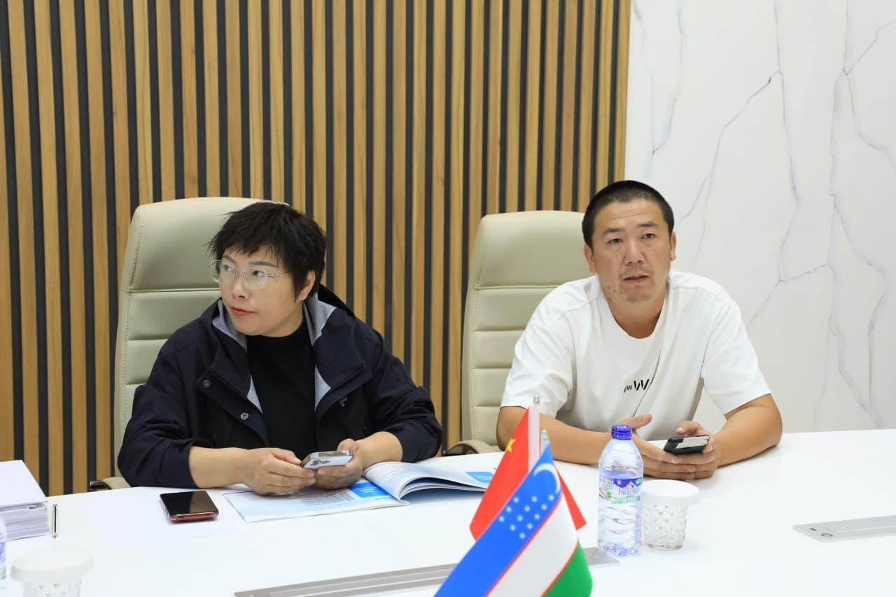 Sichuan Xinghe Green Environmental Building Materials Group vakillari bilan uchrashuv bo‘lib o‘tdi