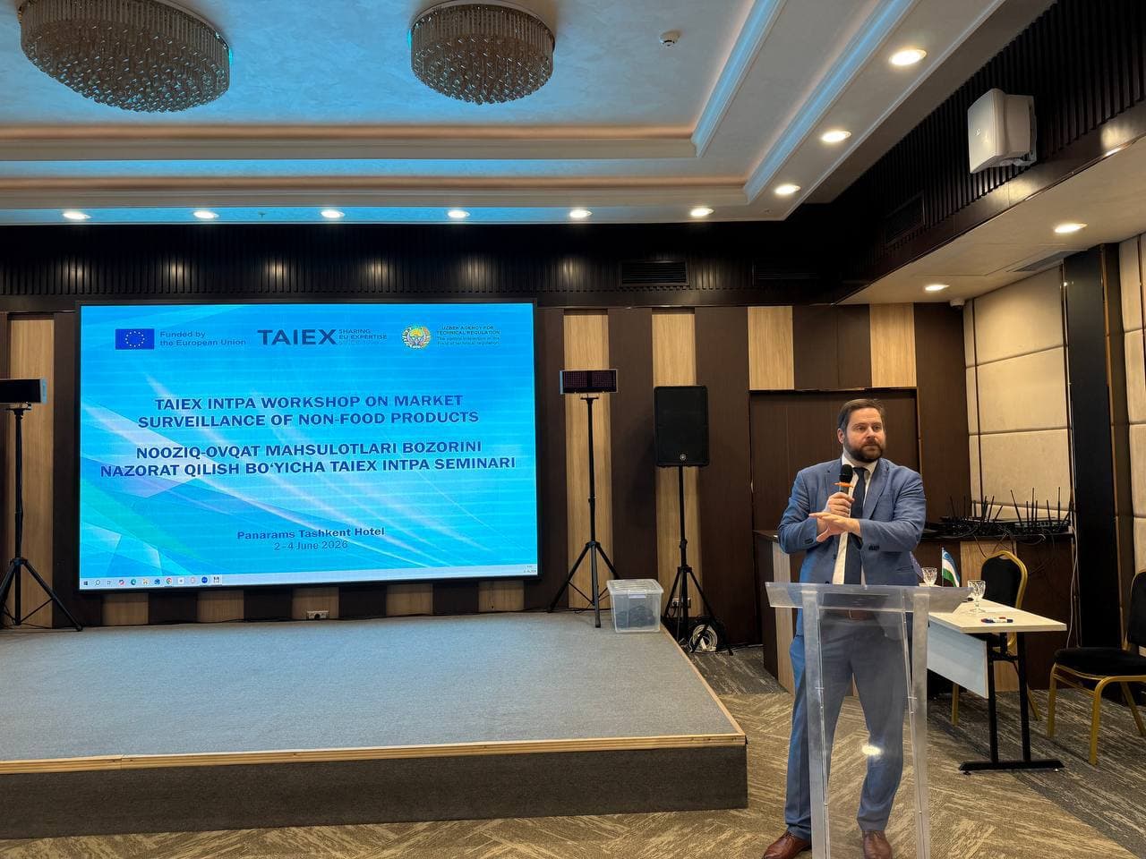 “Bozor nazorati: Yevropa tajribasi” mavzusidagi trening-seminarga start berild