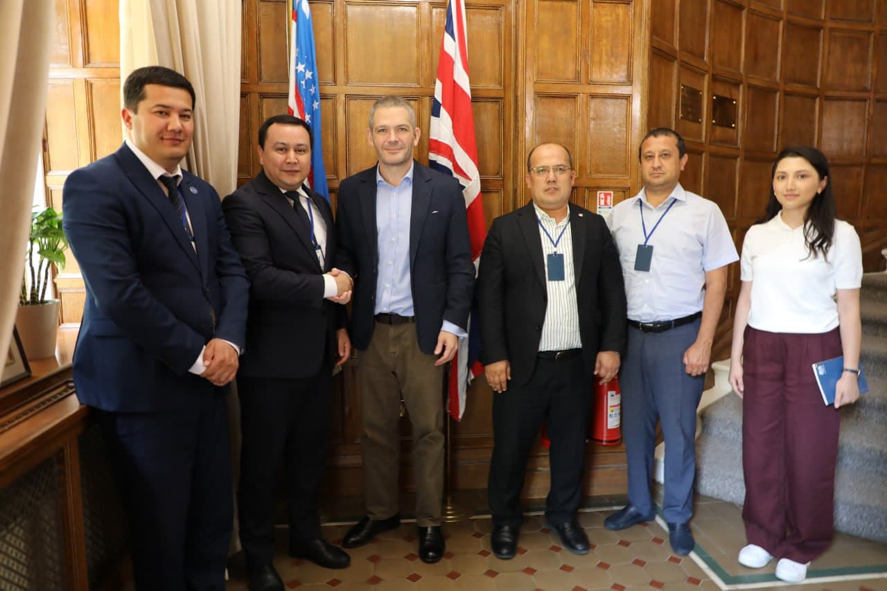 Oʻzbekiston va Buyuk Britaniya oʻrtasida texnik hamkorlikning yangi istiqbollari muhokama qilindi