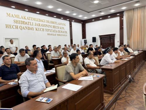 Qashqadaryoda tadbirkorlar bilan ochiq muloqot o‘tkazildi