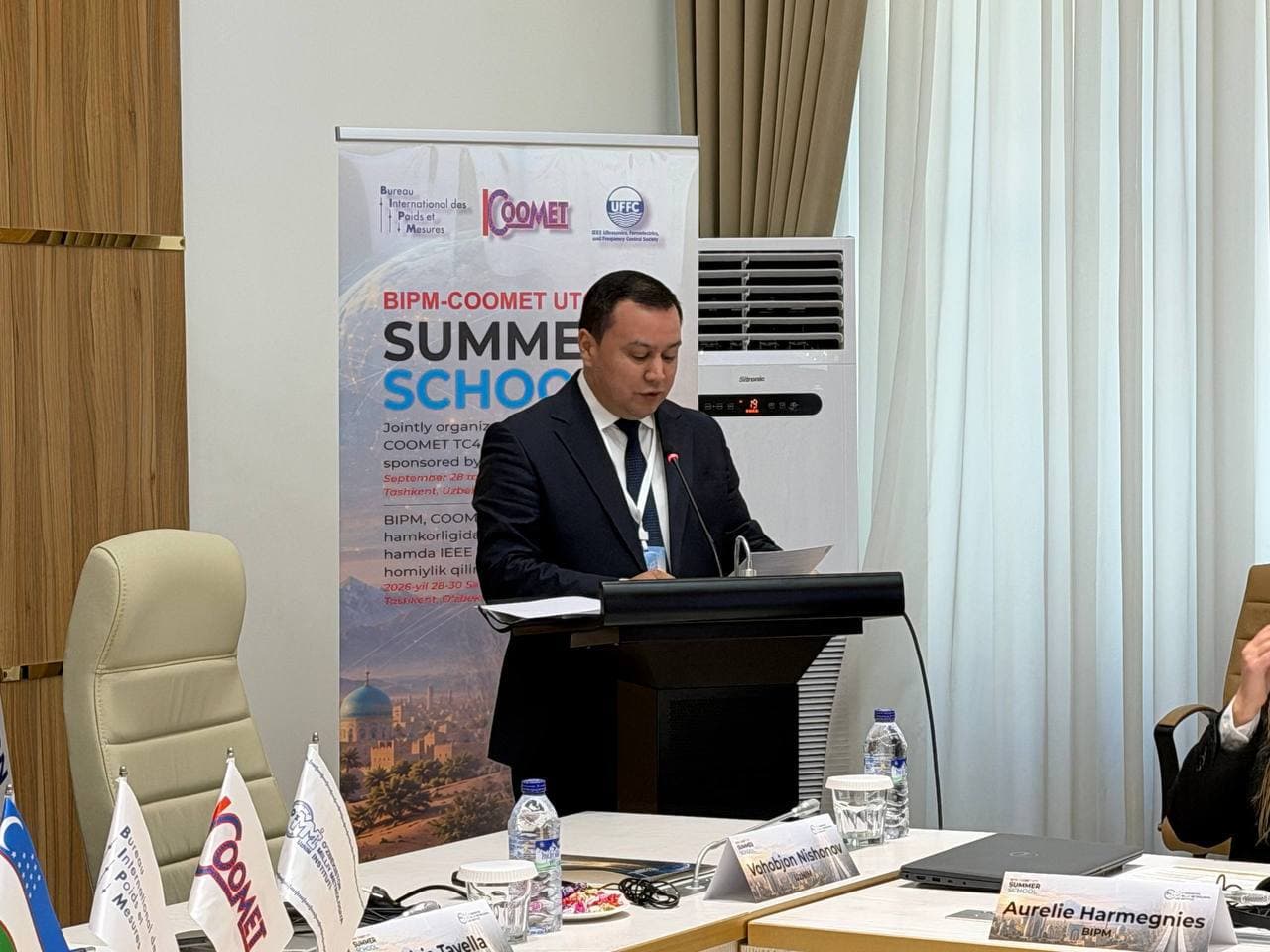 BIPM–COOMET UTC Summer School O‘zbekistonda o‘z ishini boshladi