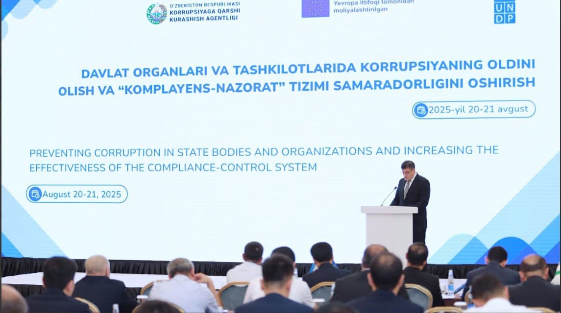 КОМПЛАЕНС-НАЗОРАТ: КОРРУПЦИЯГА ҚАРШИ САМАРАЛИ МЕХАНИЗМ