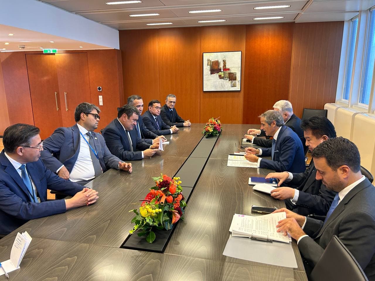 ДЕЛЕГАЦИЯ УЗБЕКИСТАНА В АВСТРИИ