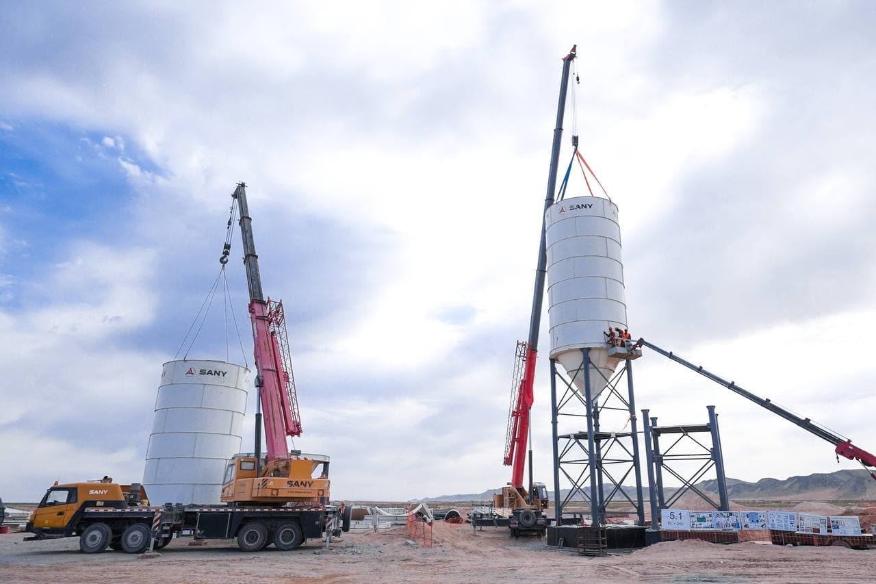 НАЧАЛСЯ ПЕРВЫЙ ЭТАП СТРОИТЕЛЬСТВА АТОМНОЙ ЭЛЕКТРОСТАНЦИИ