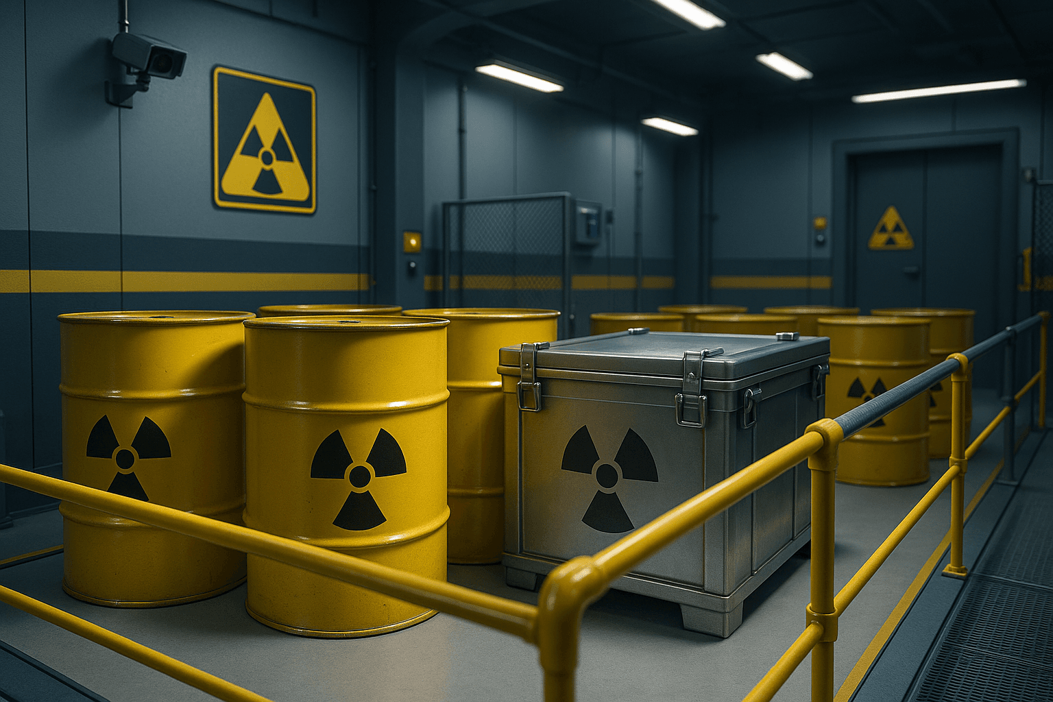 Установлены требования при обращении с радиоактивными отходами