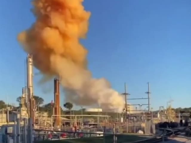 Ammiak ishlab chiqarish zavodida kuchli portlash sodir bo‘ldi