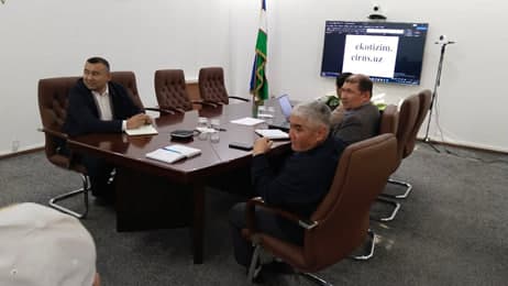 Working Principle of the Platform ekotizim.cirns.uz