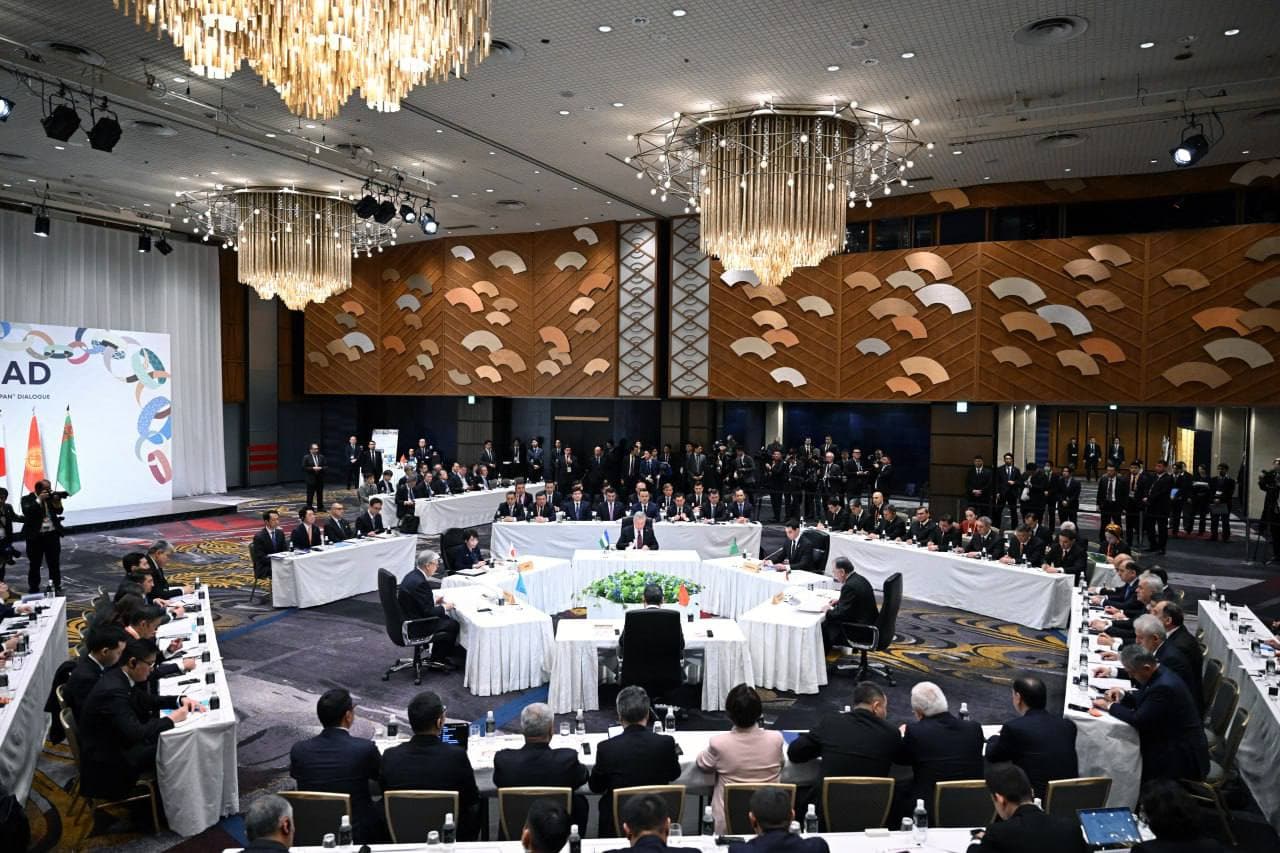 Oʻzbekiston Prezidenti Markaziy Osiyo va Yaponiya oʻrtasidagi hamkorlikni rivojlantirish boʻyicha yangi tashabbuslarni ilgari surdi