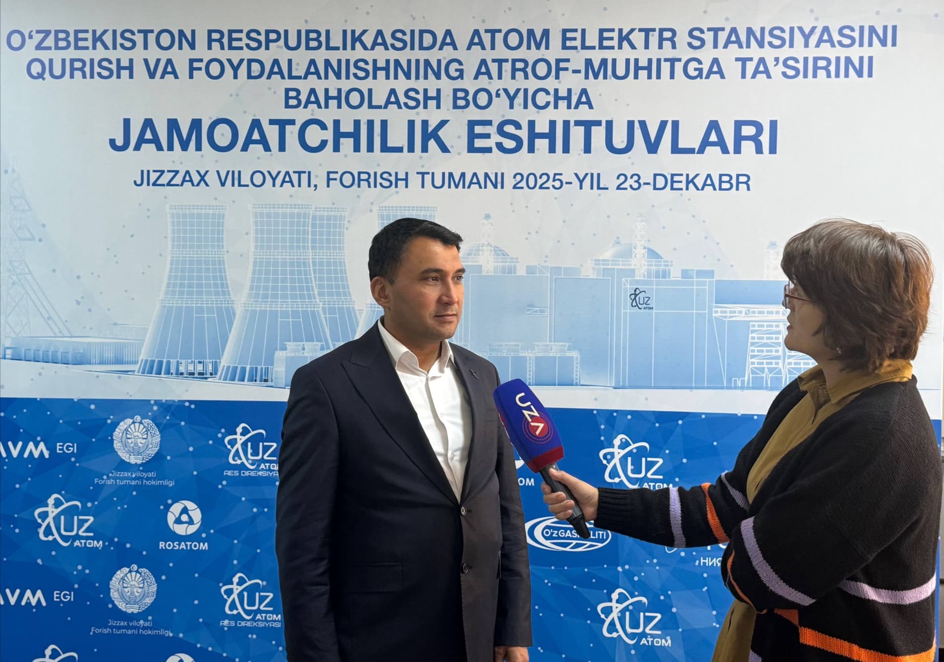 AES QURILISHI BO‘YICHA JAMOATCHILIK ESHITUVLARI: OCHIQLIK VA EKOLOGIK XAVFSIZLIK MASALALARI MARKAZDA