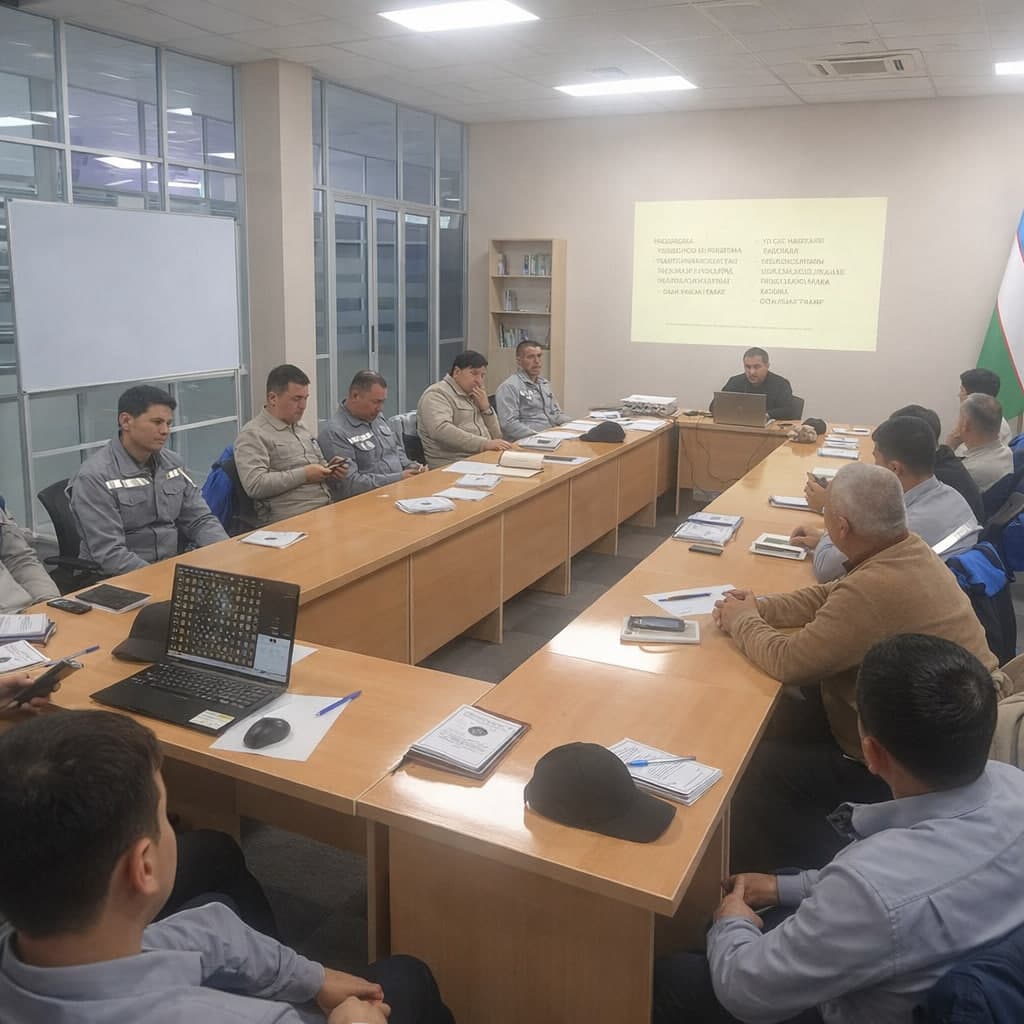 Вопросы промышленной безопасности под постоянным контролем: повышена квалификация сотрудников завода «Uzbekistan GTL»