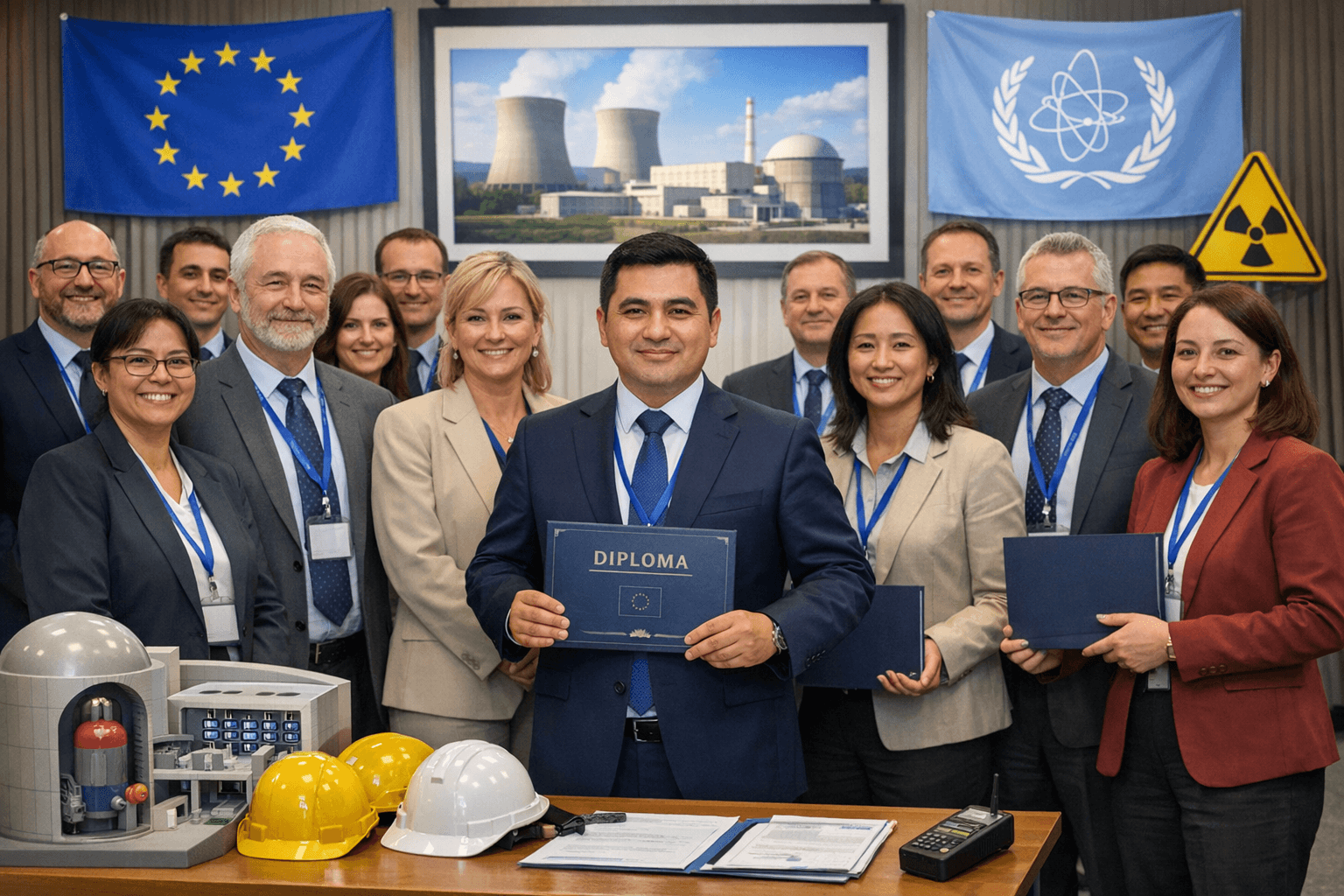 YADROVIY XAVFSIZLIK BO‘YICHA MALAKA OSHIRILDI