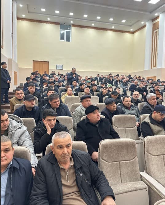 SANOAT XAVFSIZLIGI BO'YICHA TADBIRKOR BILAN UCHRASHUV