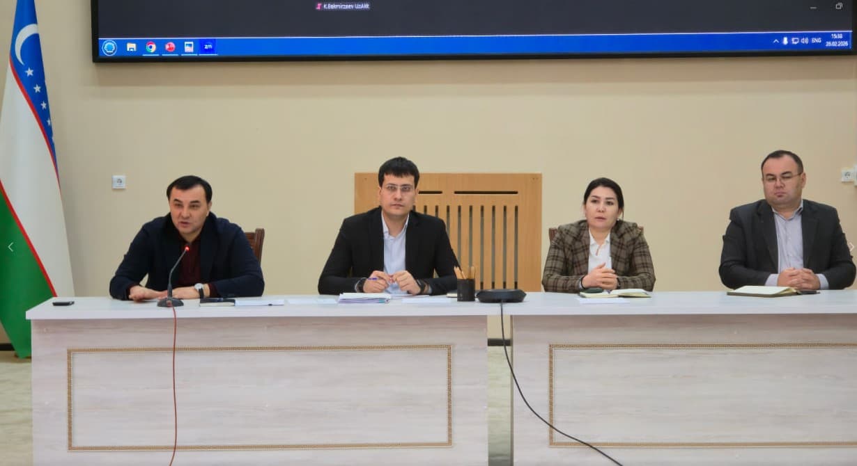 SANOAT XAVFSIZLIGI BO'YICHA TADBIRKOR BILAN UCHRASHUV