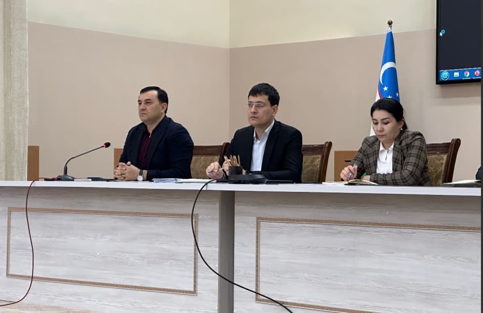 SANOAT XAVFSIZLIGI BO'YICHA TADBIRKOR BILAN UCHRASHUV