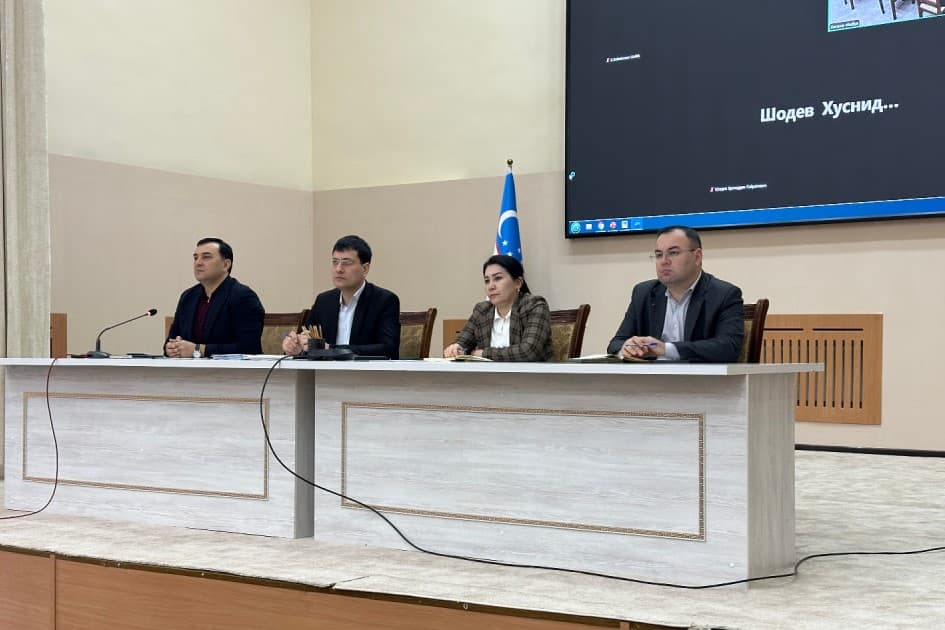 SANOAT XAVFSIZLIGI BO'YICHA TADBIRKOR BILAN UCHRASHUV