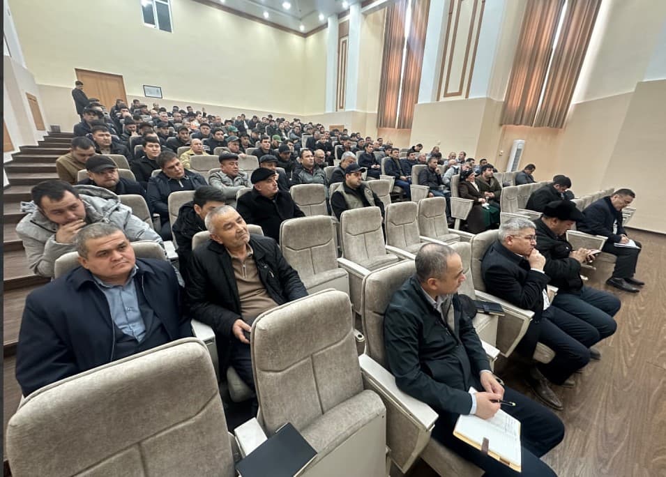 SANOAT XAVFSIZLIGI BO'YICHA TADBIRKOR BILAN UCHRASHUV