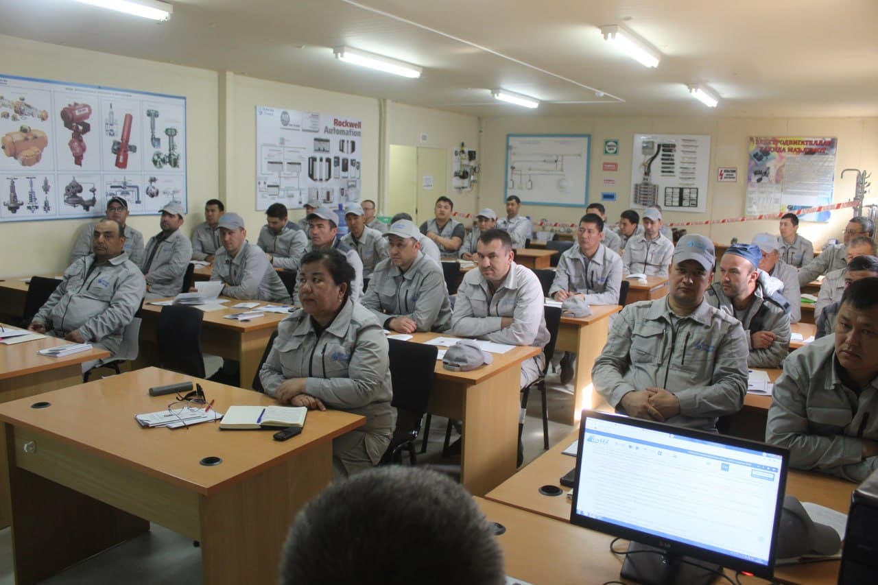 Промышленная безопасность — приоритетная задача: на предприятии «UZ-Kor Gas Chemical» завершен очередной курс повышения квалификации
