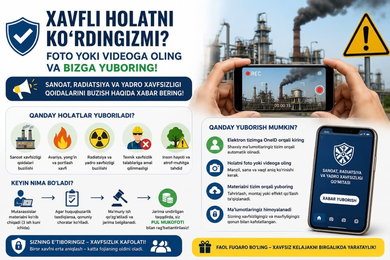 ⚠️ Dear citizens!