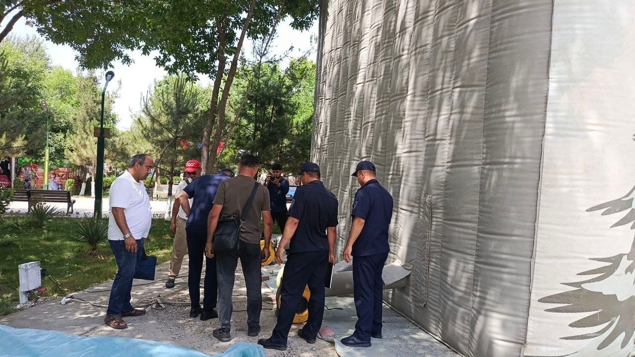 🎢 Sirdaryo viloyati Guliston shahrida attraksionlar xavfsizligi bo‘yicha amaliy o‘quv-seminar o‘tkazildi